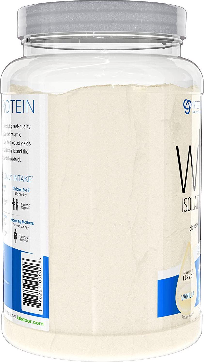 Integrated Supplements CFM Whey Protein Isolate Diet Supplement, Vanilla, 790G