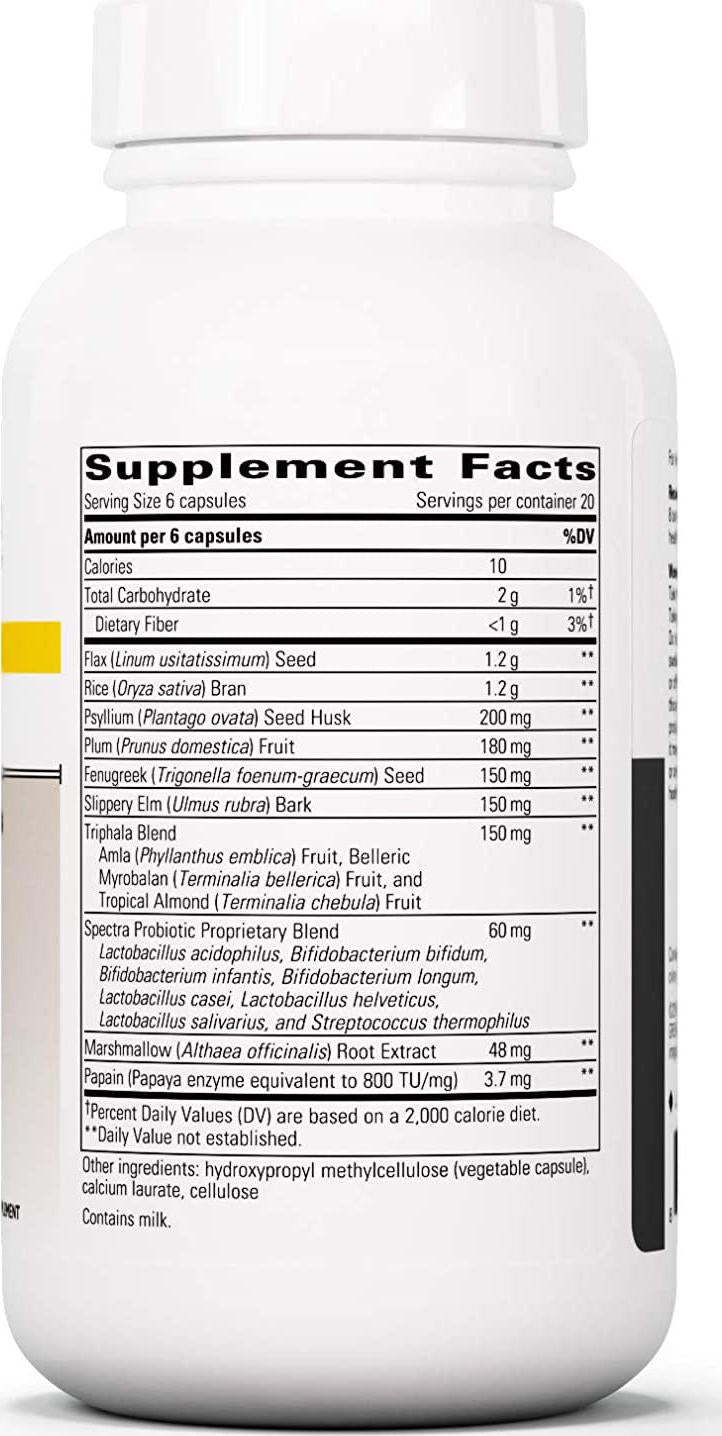 Integrative Therapeutics Blue Heron - Detox Complex with Dietary Fiber, Herbs and Probiotics - Supports Colon Function - Includes Fenugreek - Dairy Free - 120 Capsules