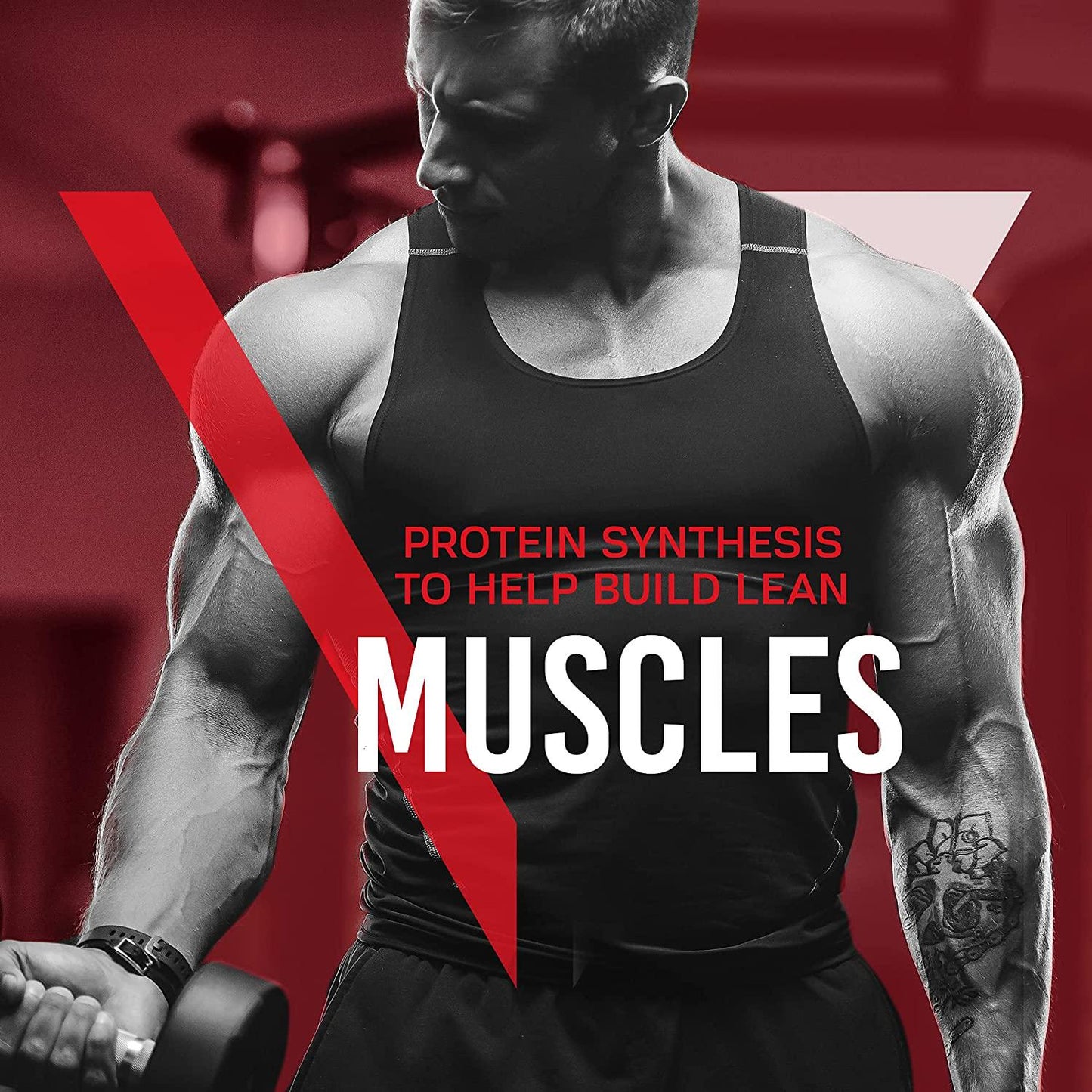 IronFit - Energized Aminos with 9 Essential Amino Acids, Green Tea, and Natural Caffeine Powder, Raspberry Iced Tea Amino Energy Drink Mix, 40 Servings