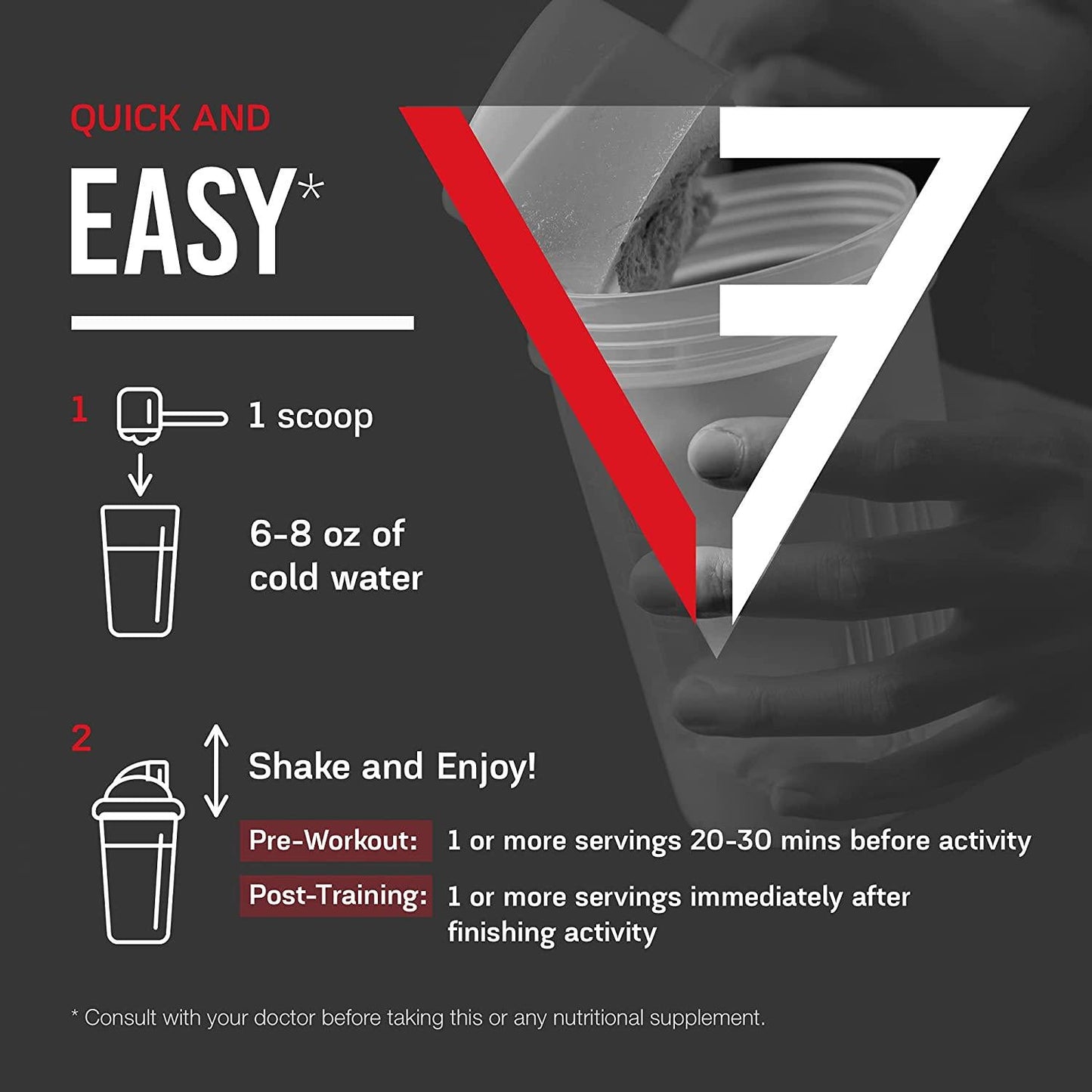 IronFit - Energized Aminos with 9 Essential Amino Acids, Green Tea, and Natural Caffeine Powder, Raspberry Iced Tea Amino Energy Drink Mix, 40 Servings