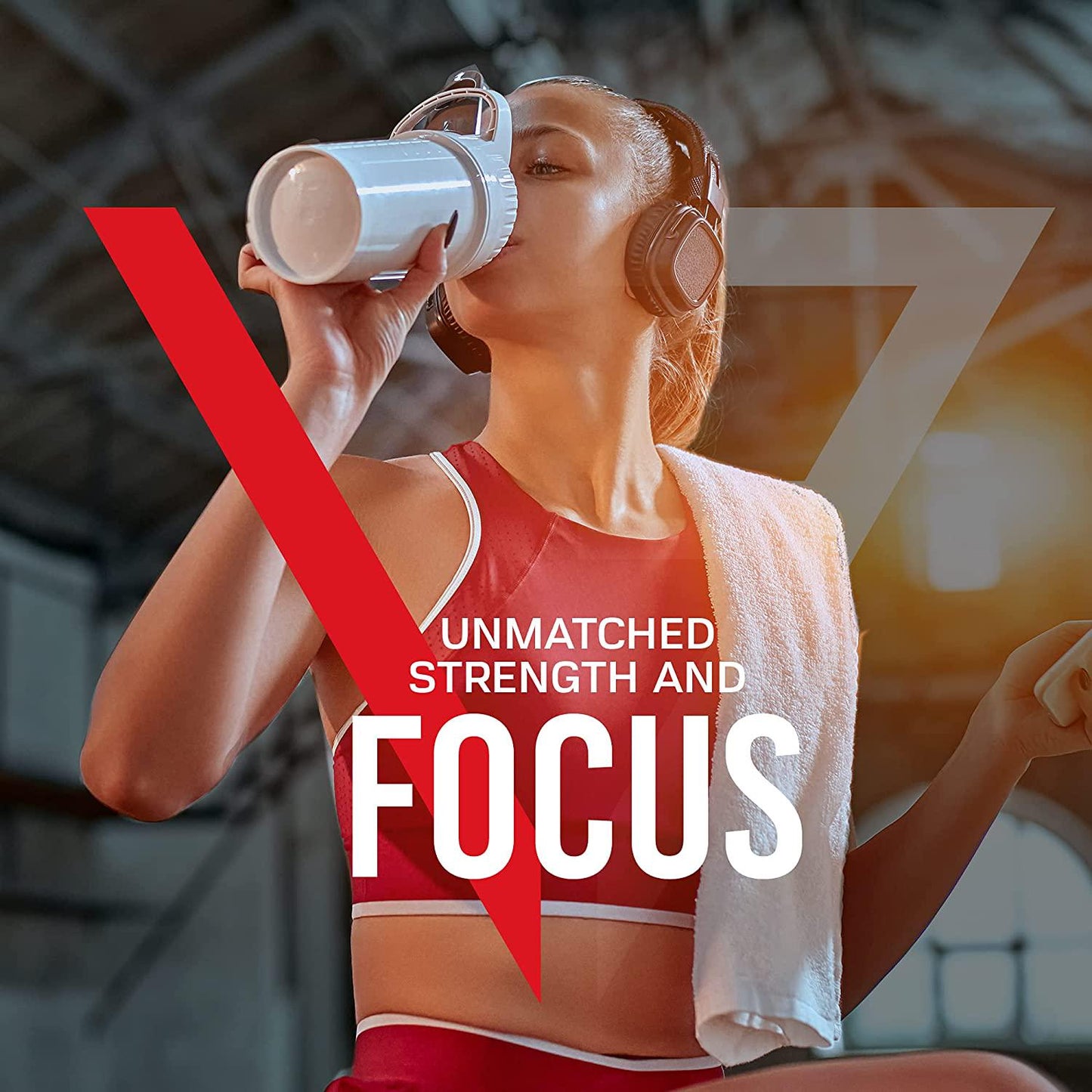 IronFit - Energized Aminos with 9 Essential Amino Acids, Green Tea, and Natural Caffeine Powder, Raspberry Iced Tea Amino Energy Drink Mix, 40 Servings