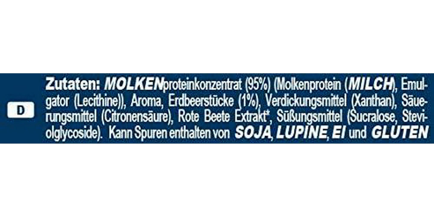 IronMaxx 100% Whey Protein Powder, Strawberry Vanilla