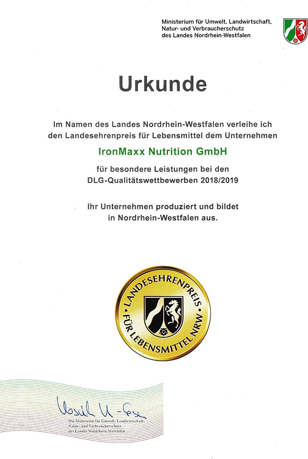 IronMaxx 100% Whey Protein Powder, Salted-Caramel