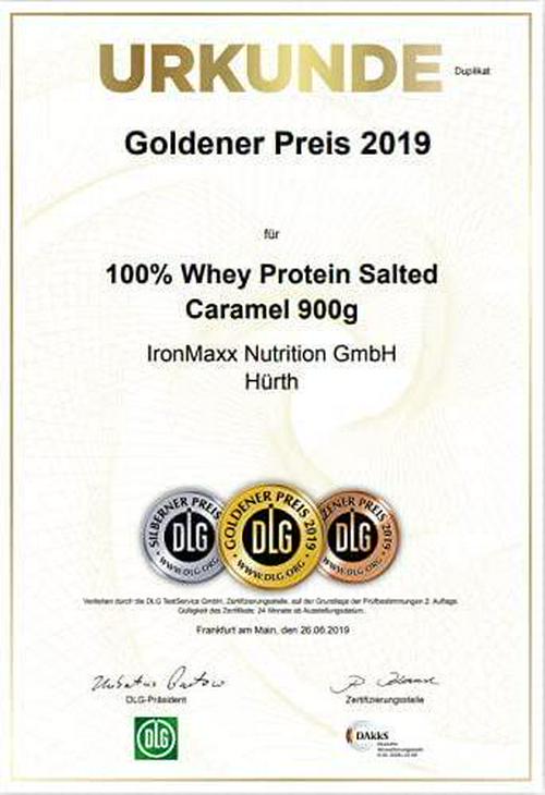 IronMaxx 100% Whey Protein Powder, White Almond