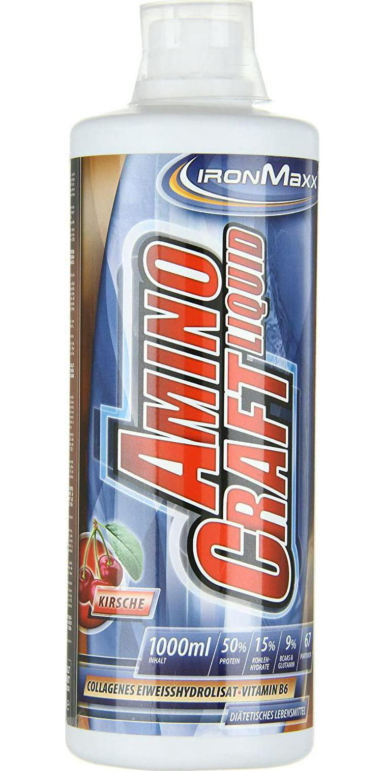 Ironmaxx 1000ml Amino Craft Cherry Liquid