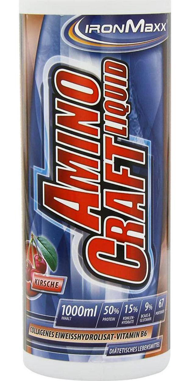 Ironmaxx 1000ml Amino Craft Cherry Liquid