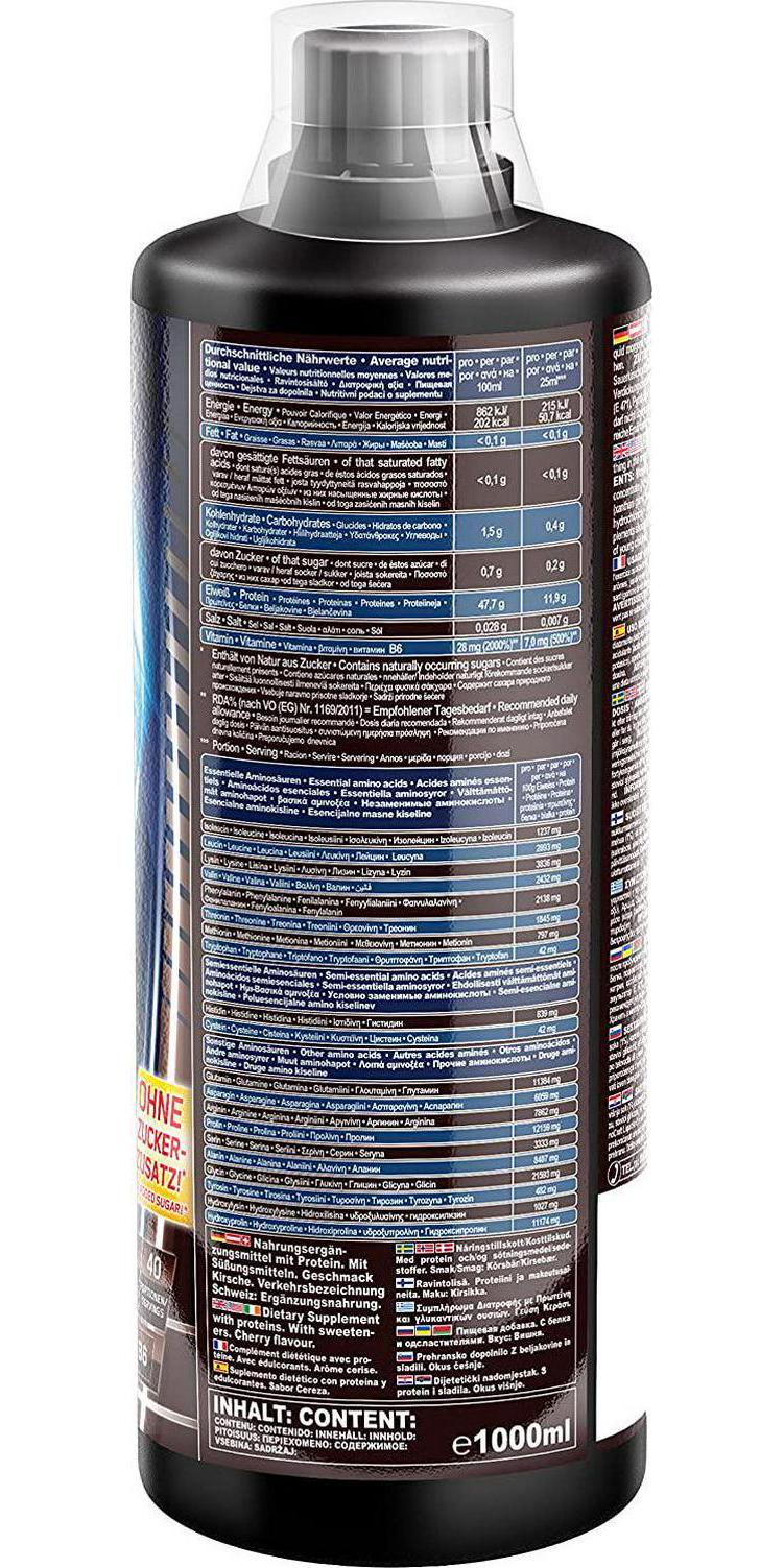 Ironmaxx 1000ml Amino Craft Cherry Liquid