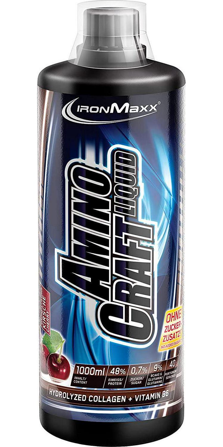 Ironmaxx 1000ml Amino Craft Cherry Liquid