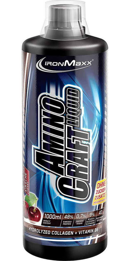 Ironmaxx 1000ml Amino Craft Cherry Liquid