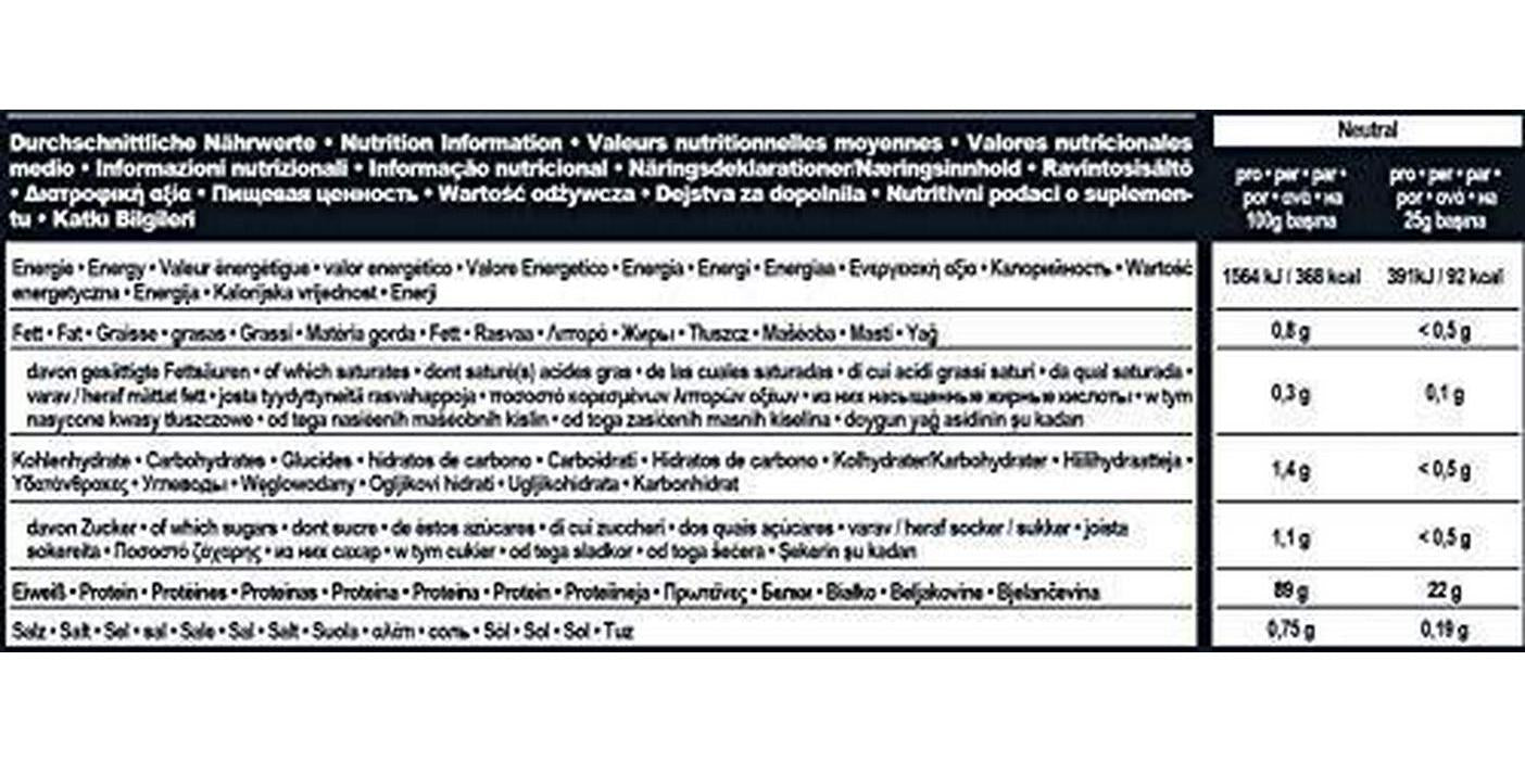 Ironmaxx 100% Whey Isolate Powder - Multicoloured, 2000 g