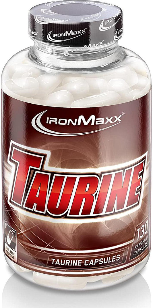 Ironmaxx 1052,5 mg Taurin Capsules - Pack of 130 Capsules