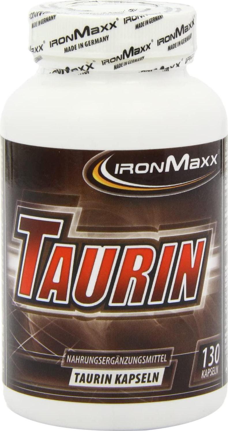 Ironmaxx 1052,5 mg Taurin Capsules - Pack of 130 Capsules