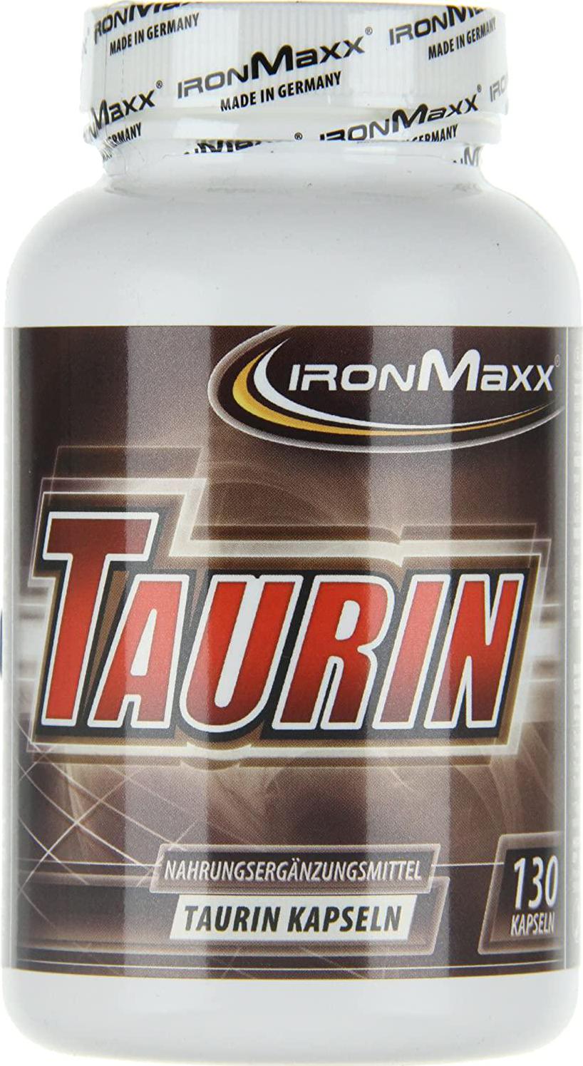 Ironmaxx 1052,5 mg Taurin Capsules - Pack of 130 Capsules