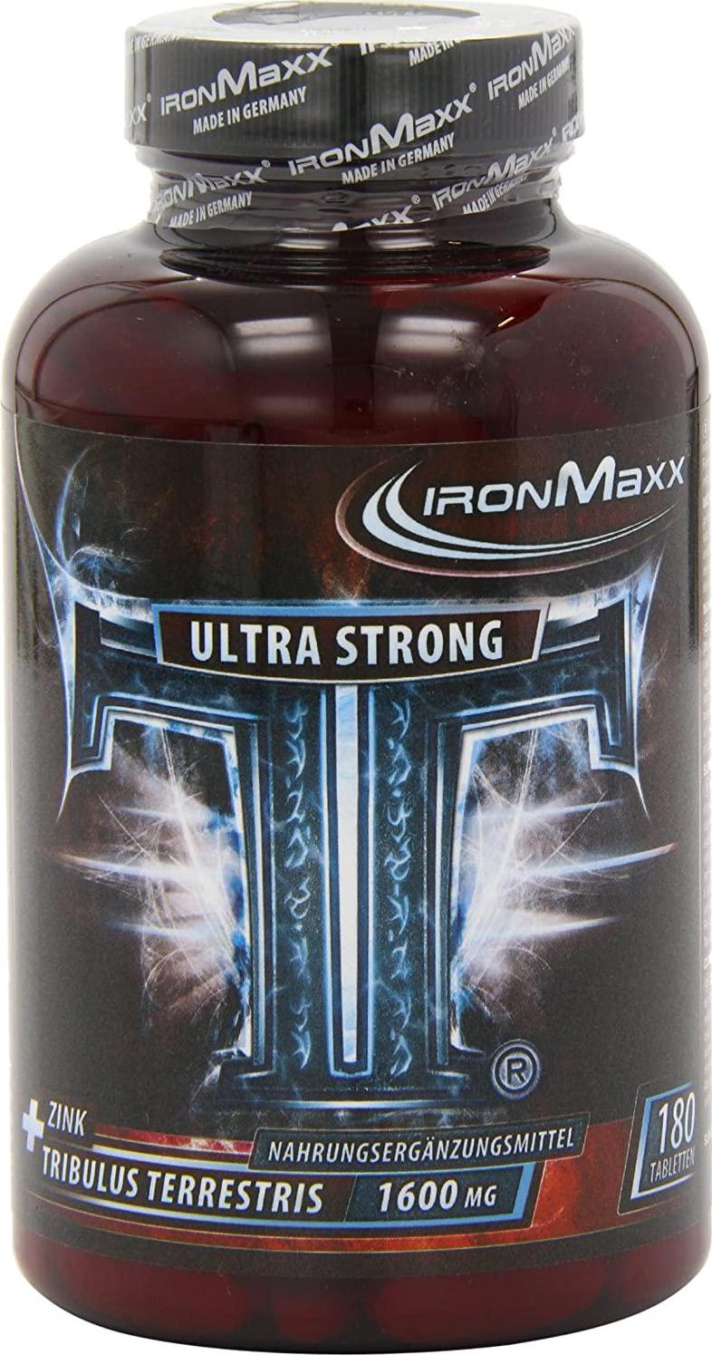 Ironmaxx 1856mg TT Ultra Strong 100 Percent Tribulus Tablets - Pack of 180 Tablets