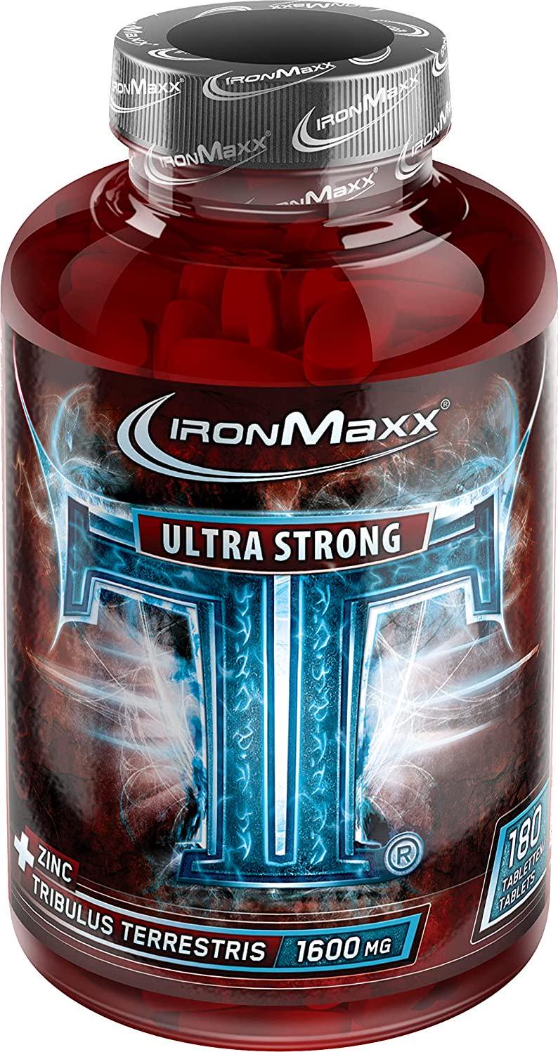 Ironmaxx 1856mg TT Ultra Strong 100 Percent Tribulus Tablets - Pack of 180 Tablets