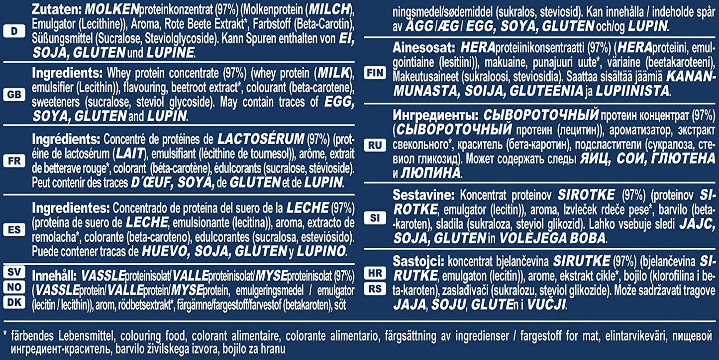 Ironmaxx 2350g 100 Percentage Whey Protein Peach Mascarpone Powder