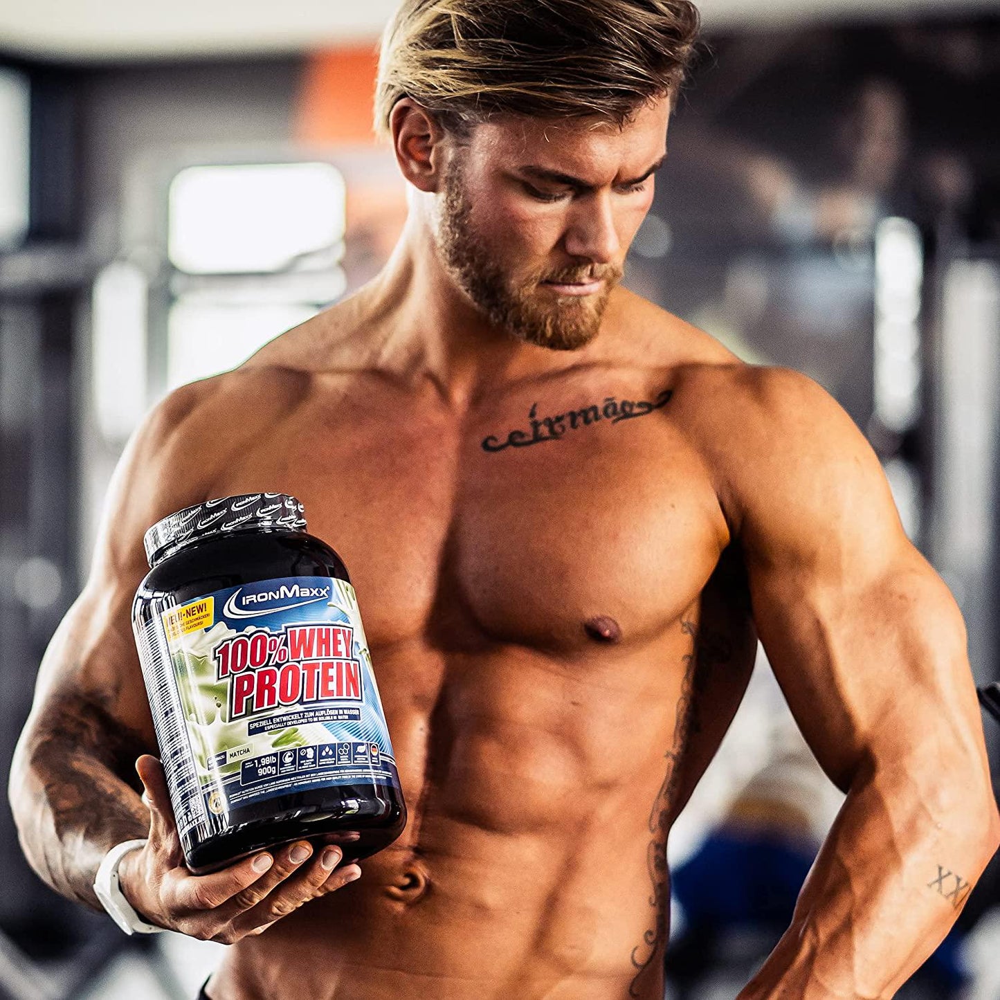 Ironmaxx 2350g 100 Percentage Whey Protein Lemon Yoghurt Powder