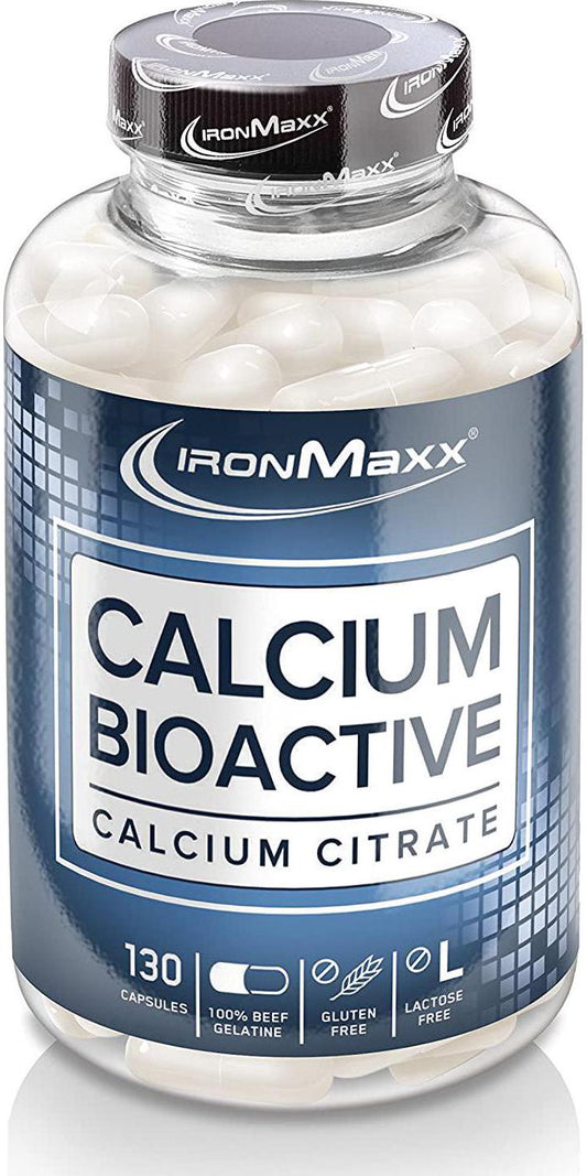Ironmaxx 893mg Calcium Bioactive Capsules - Pack of 130 Capsules
