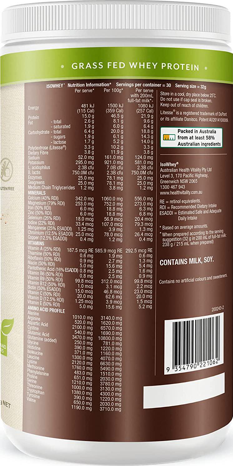 IsoWhey Ivory Coast Chocolate Powder