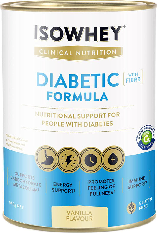 IsoWhey Nutrition Vanilla Diabetic Formula Powder cream