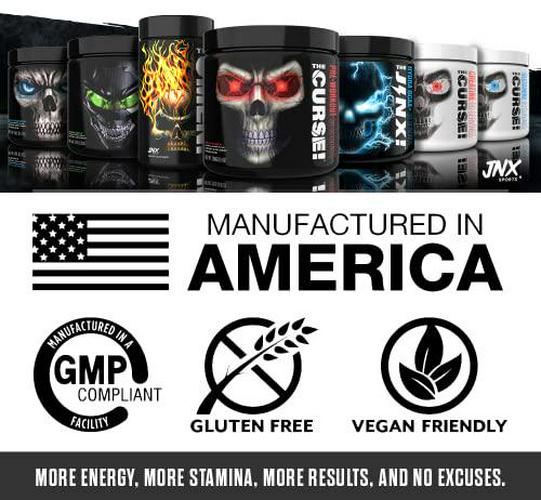JNX SPORTS The Curse! Creatine - Creatine Monohydrate Powder 5g - Premium Creatine for Muscle Growth, Increased Strength and Athletic Performance - 60 Servings, Unflavored