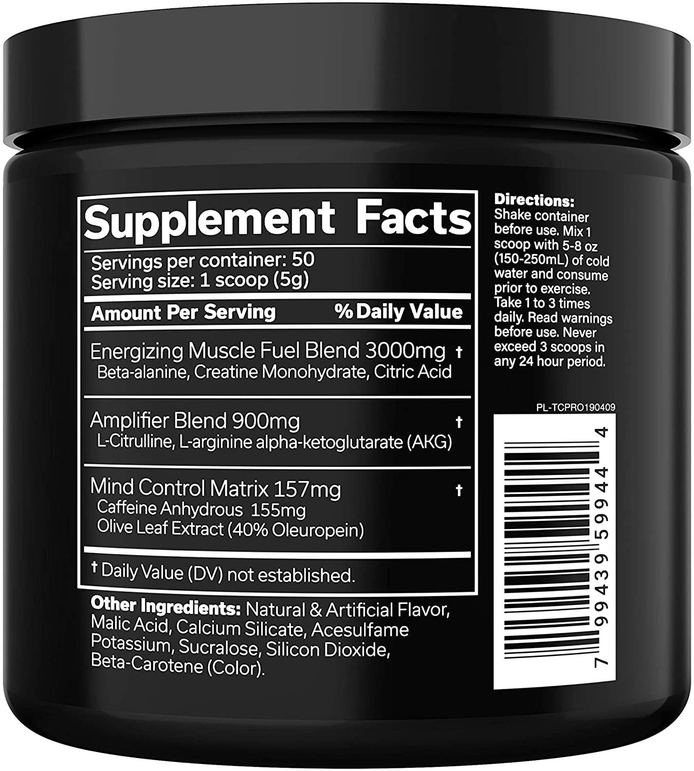JNX Sports The Curse! Pre Workout Supplement - Intense Energy and Focus, Instant Strength Gains, Enhanced Blood Flow - Nitric Oxide Booster with Creatine and Caffeine - Men and Women | Peach Rings | 50 SRV