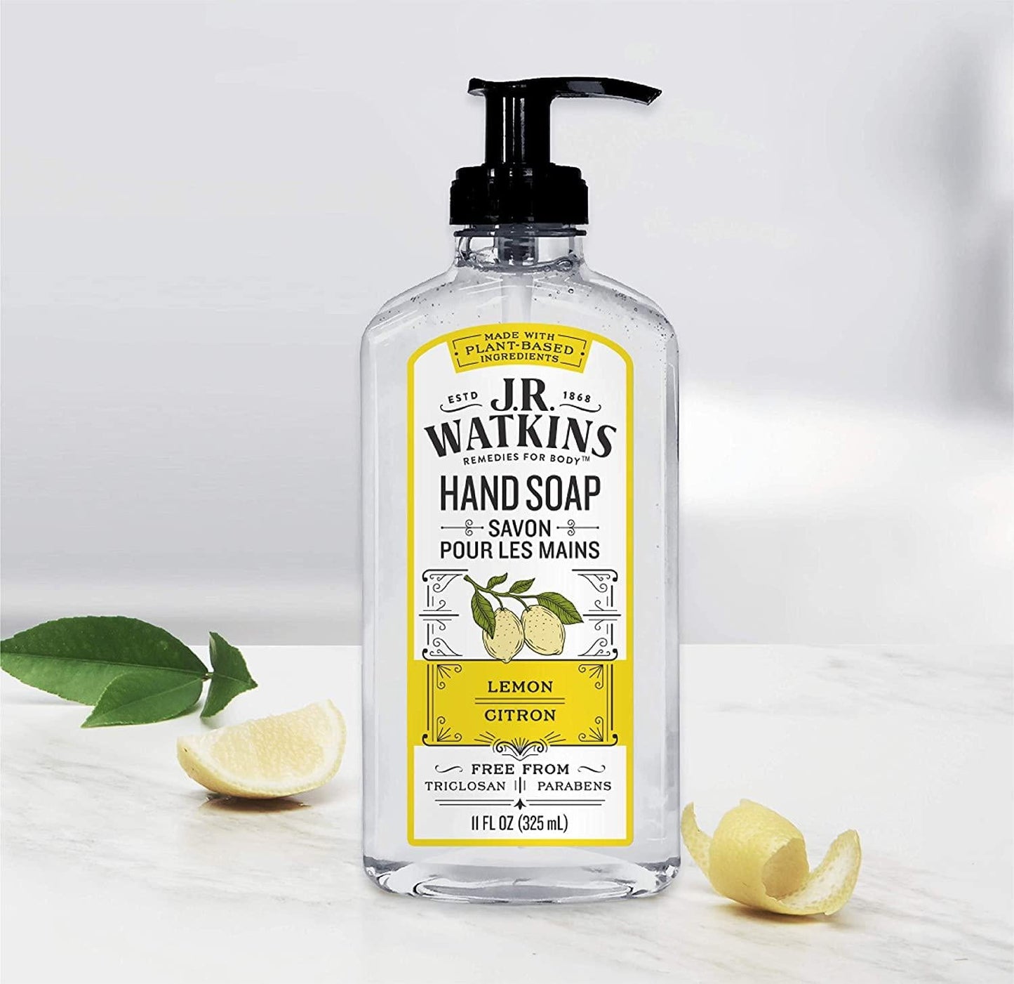 J.R. Watkins Naturals Lemon Hand Soap - Clear, 11 Oz