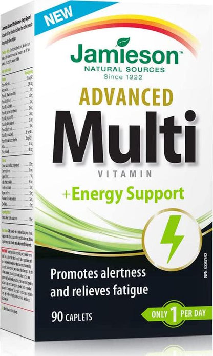 Jamieson Advanced Multi + Energy Support, 90 caplets