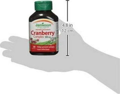 Jamieson Cranberry 500mg 60Capsules