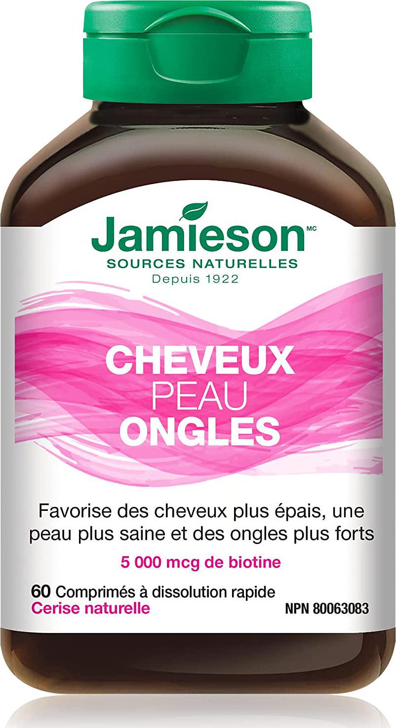 Jamieson Hair Skin and Nails, 60 FAST MELT Tabs