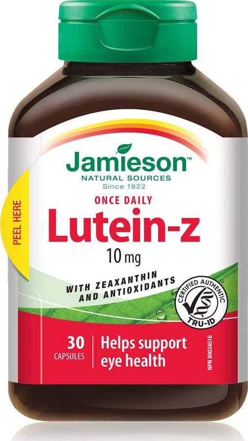 Jamieson Lutein-z 10mg with Antioxidants