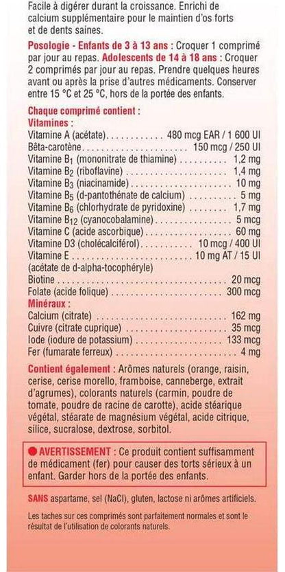 Jamieson Multiviamin for Kids 60 Chewable Tablets