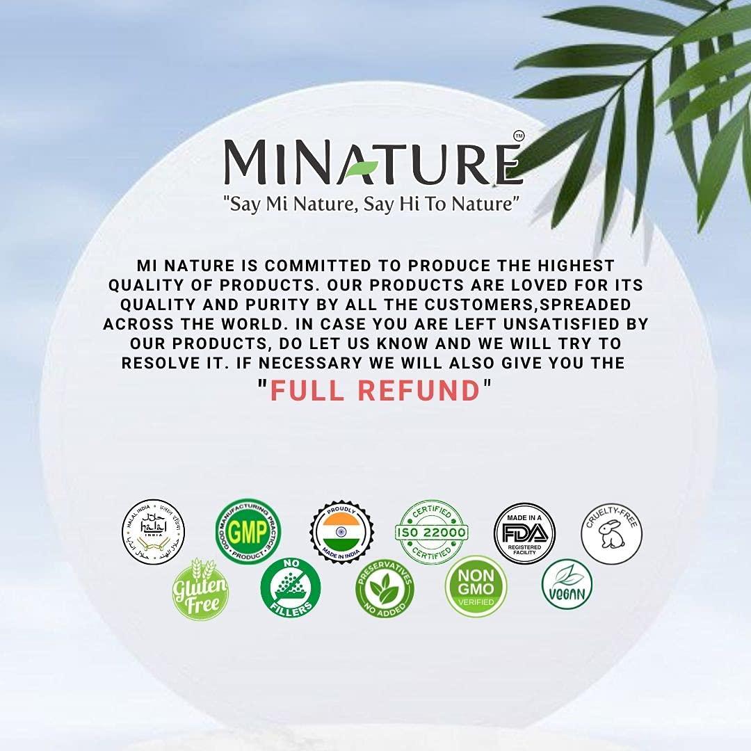 Jamun Seed Tablets by mi Nature | 90 Tablets, 1000 mg | 45 Days Supply | Jamun Tablets | Vegan | NO FILLERS | NO Binders