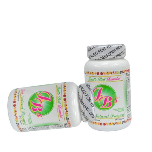 Janet's Best Formulas Best Natural Pressure, Premium Blood Pressure Support with Hawthorn Berry and Hibiscus Powder, Helps Support Blood Circulation, 90 Capsules Blood Pressure Support Supplement
