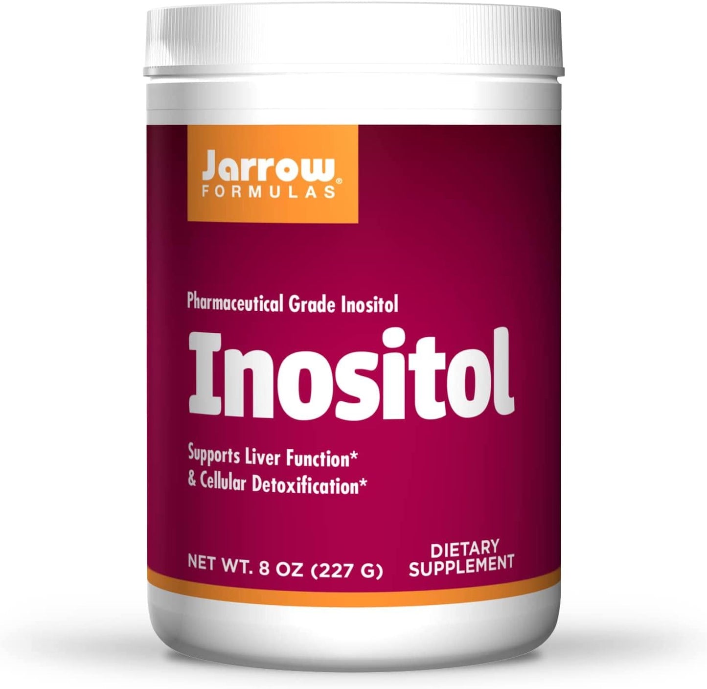 Jarrow Formulas Inositol Powder, Supports Liver Function, 600 mg, 8 oz