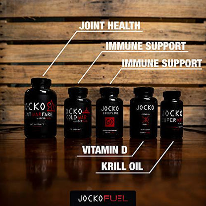 Jocko Discipline GO Concentrated Nootropic Brain Support - Preworkout Energy and Focus Booster - 30 Day Boost