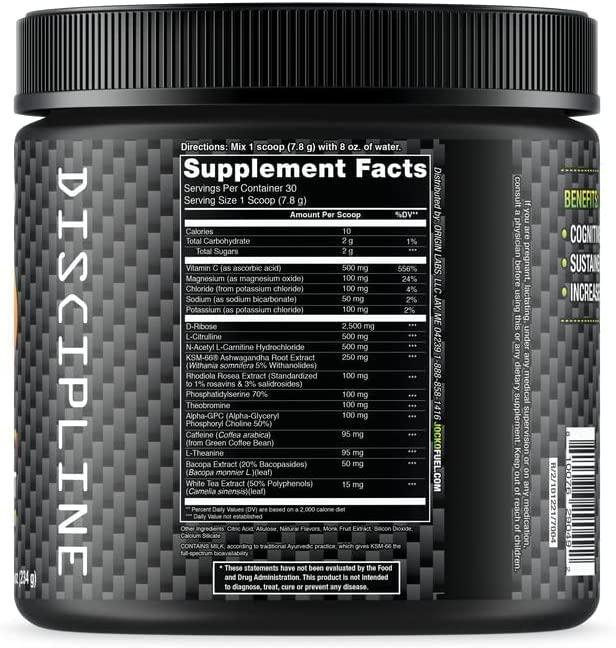 Jocko GO Pre Workout (Mango Mayhem) - Keto, Vitamin C, L Theanine, Caffeine, L Citrulline, Rhodiola, Sugar Free Nootropic Blend - Supports Muscle Pump, Endurance and Recovery - 30 Servings