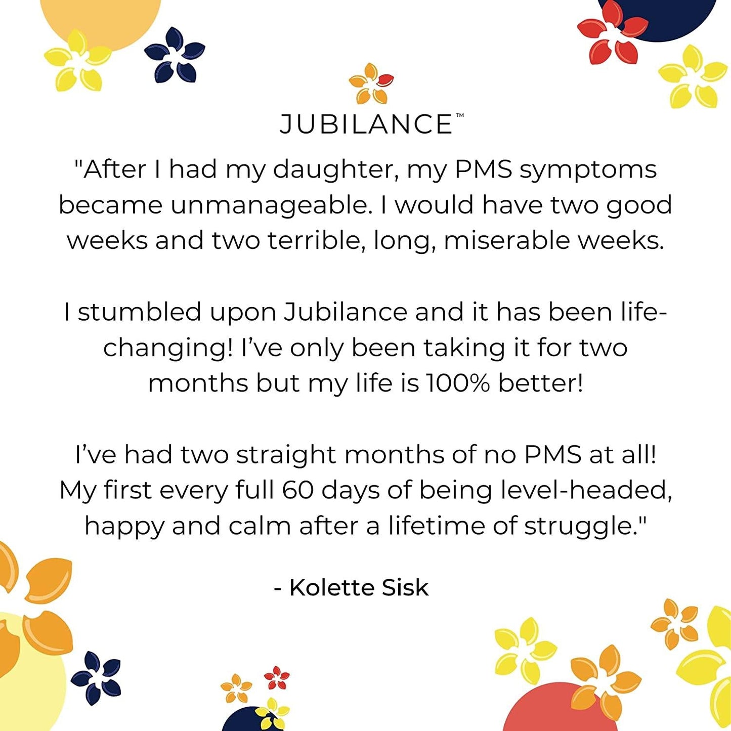 Jubilance PMS Support - Oxaloacetate PMS Relief Vitamin for Women (New Look, Same Clinically Proven Formula)