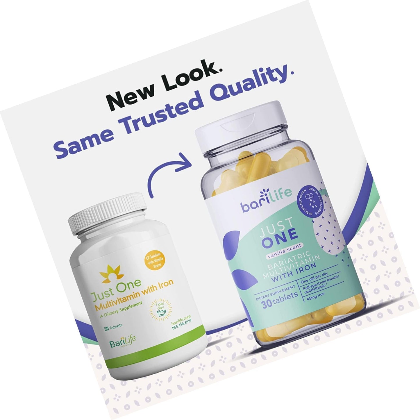 Just One - Bariatric Multivitamin with Iron (30)