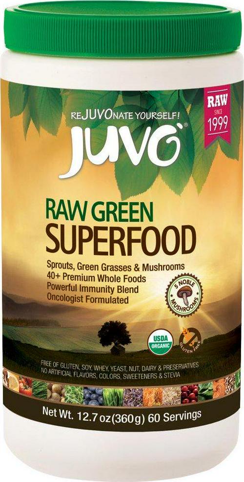 Juvo Raw Green Superfood, 12.7 Ounce, 60 servings, Vegan, Gluten Free, Non-GMO, Kosher