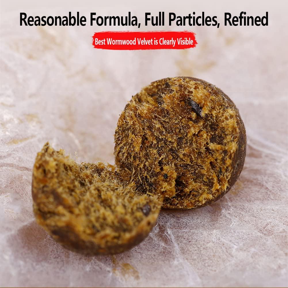 Juztec Effective Ancient Remedy Healthy Belly Pellets, Herbal Waist Pellet, Wormwood Mugwort Navel Sticker for Women and Men, Perfect Abdomen Waist Path Particle