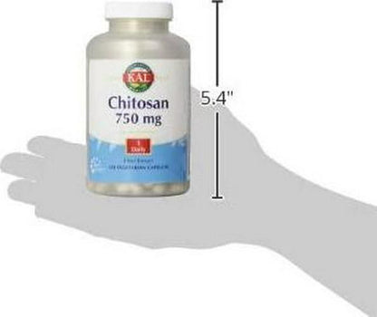 KAL Chitosan Tablets, 750 mg, 120 Count