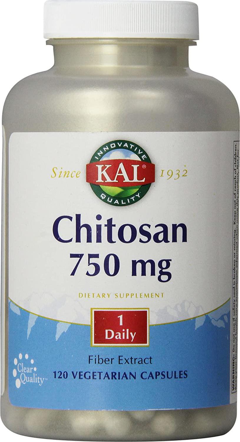 KAL Chitosan Tablets, 750 mg, 120 Count