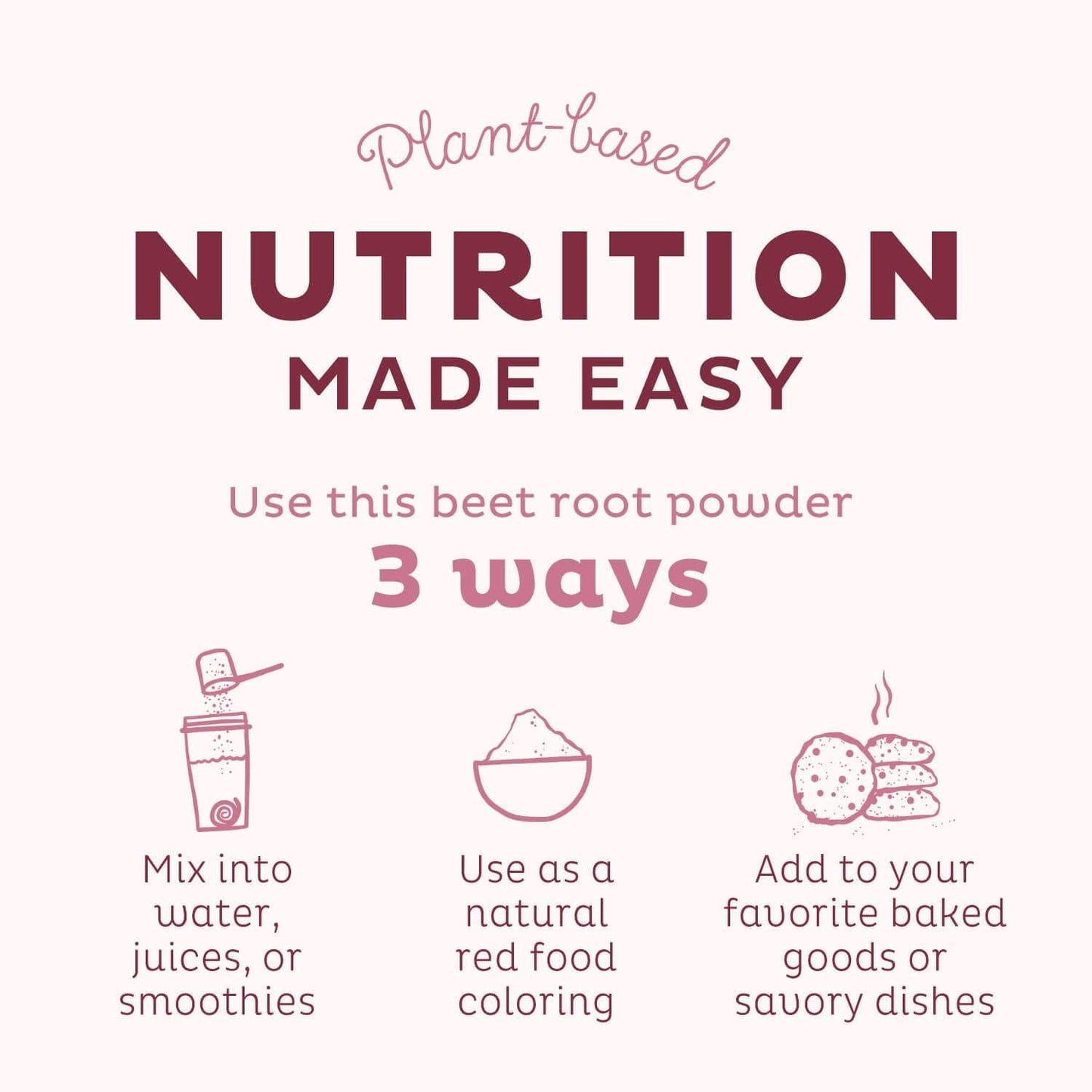 KOS Organic Beet Root Powder - Natural Nitric Oxide Booster Beet Root Powder - USDA Organic, Stamina Increasing, Circulation Superfood Plant Based Ingredient, 360g, 90 Servings