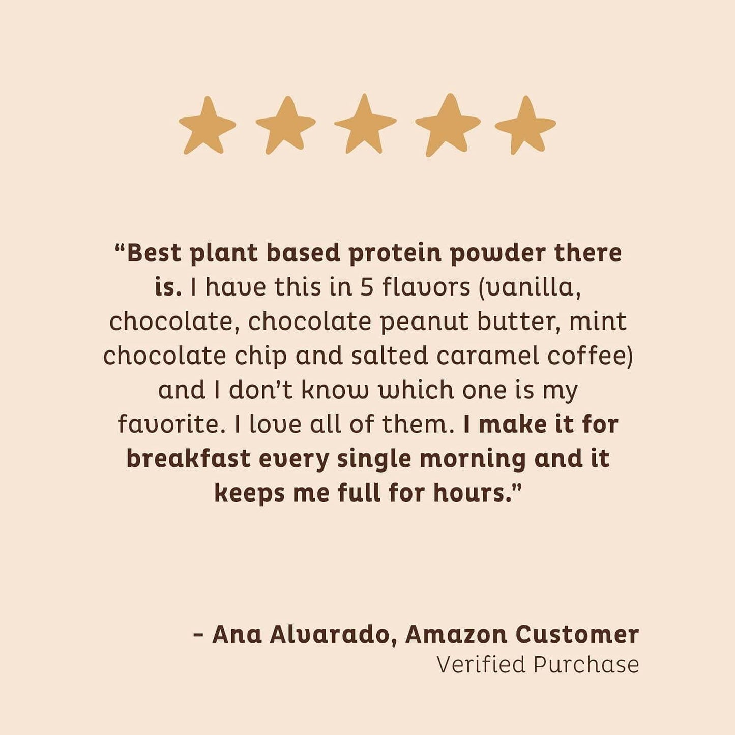 KOS Organic Plant Based Protein Powder, Chocolate Peanut Butter - Delicious Vegan Protein Powder - Keto Friendly, Gluten Free, Dairy Free and Soy Free - 1.3 Pounds, 15 Servings