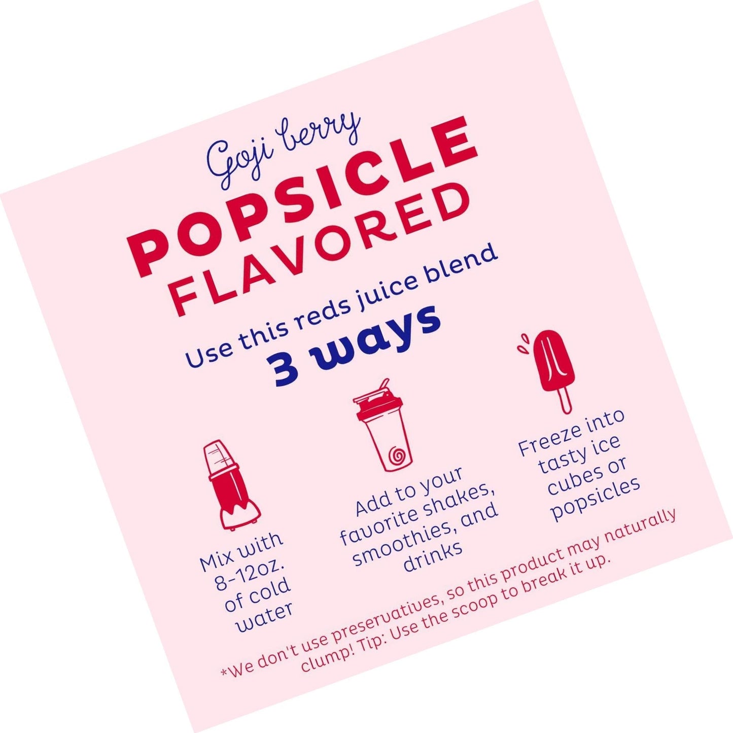 KOS Organic Reds Blend | Amazing Tasting Red Juice Powder Energy Blend | Hydrating, Antioxidant Rich, Resveratrol, Superfood Ingredients, 378.4g, 44 Servings