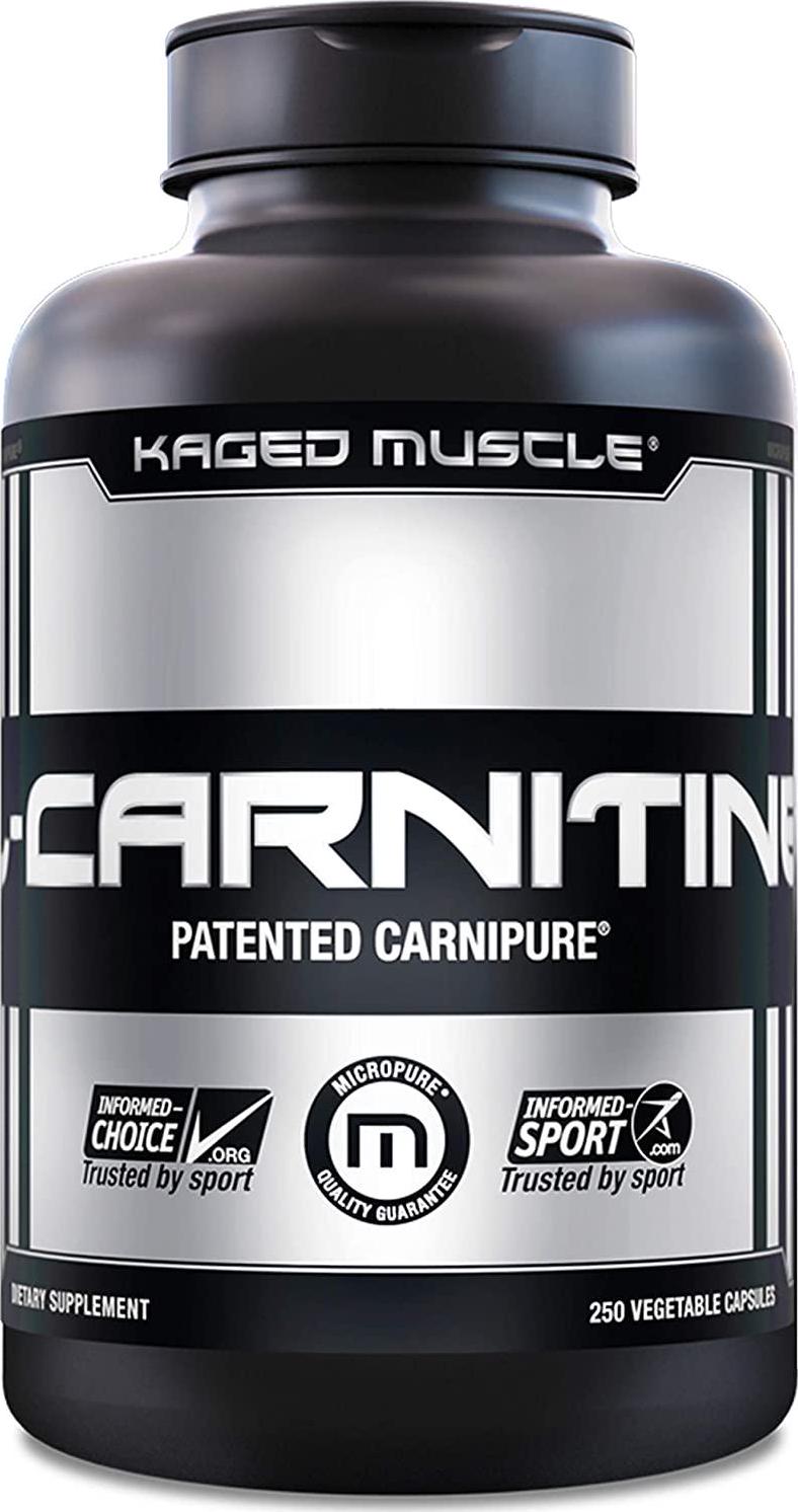 Kaged Muscle, Premium L-Carnitine 500 mg, Stimulant Free for Men and Women, Supports Recovery and reduction of post-workout markers of muscle stress and soreness, Carnitine, 250 Veggie Capsules