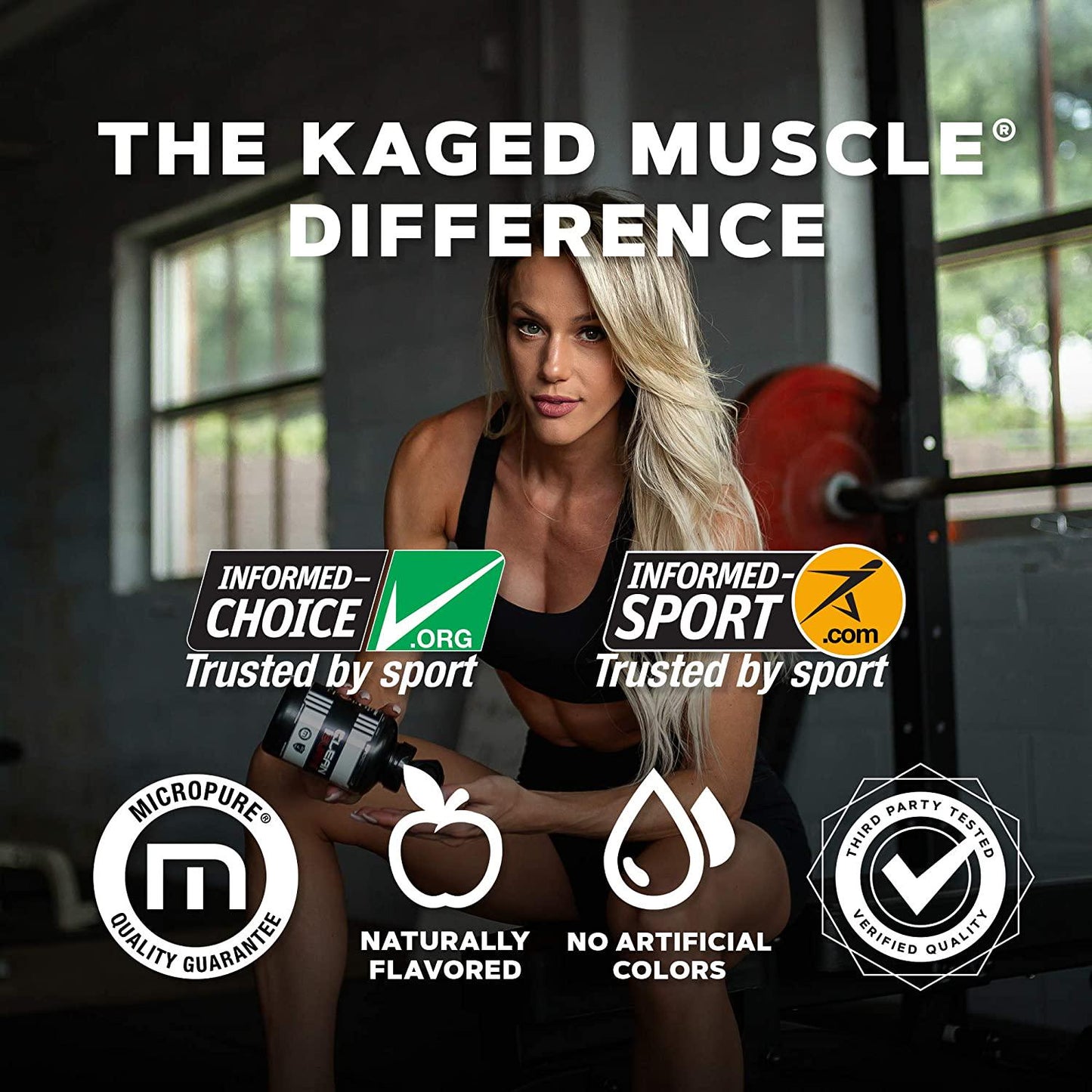Kaged Muscle, Premium L-Carnitine 500 mg, Stimulant Free for Men and Women, Supports Recovery and reduction of post-workout markers of muscle stress and soreness, Carnitine, 250 Veggie Capsules