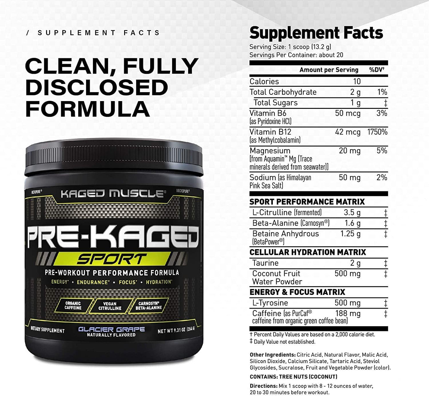 Kaged Muscle Ultimate Workout Bundle, Includes Pre-Workout, Intra-Workout, Whey Protein, (Glacier Grape, Watermelon, Vanilla)
