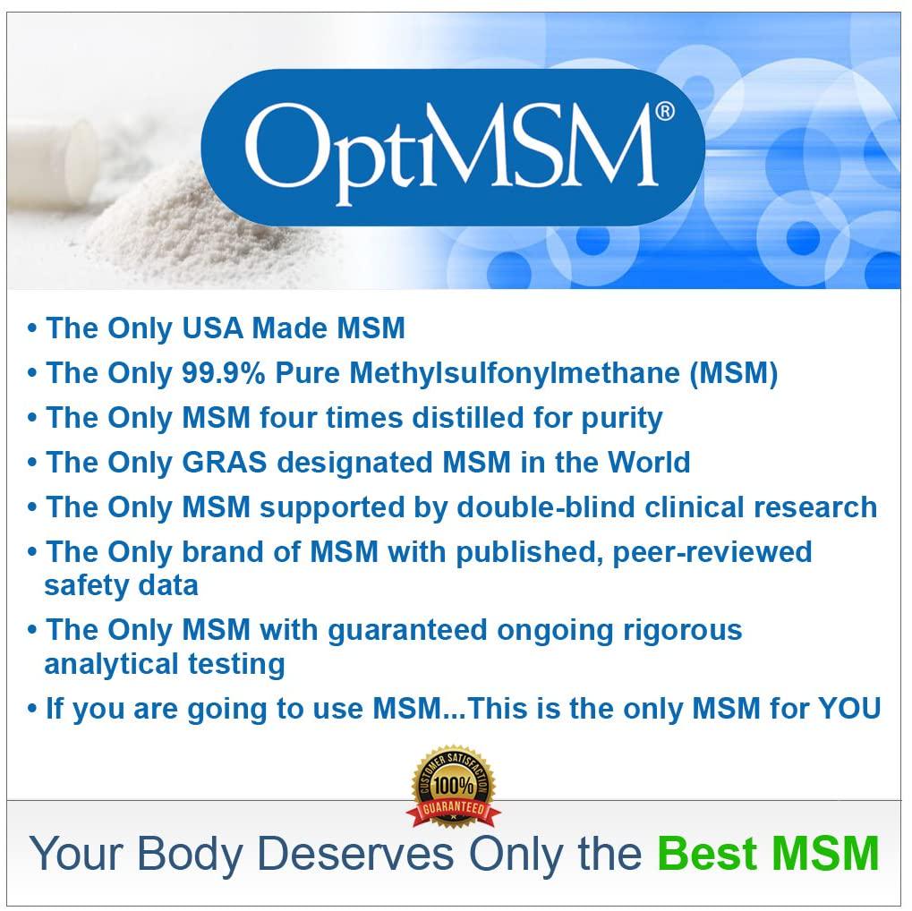 Kala Health MSMPure Fine Powder, Fast Dissolving Organic Sulfur Crystals, 99% Pure Distilled MSM Supplement, Made in USA, 8.8 oz